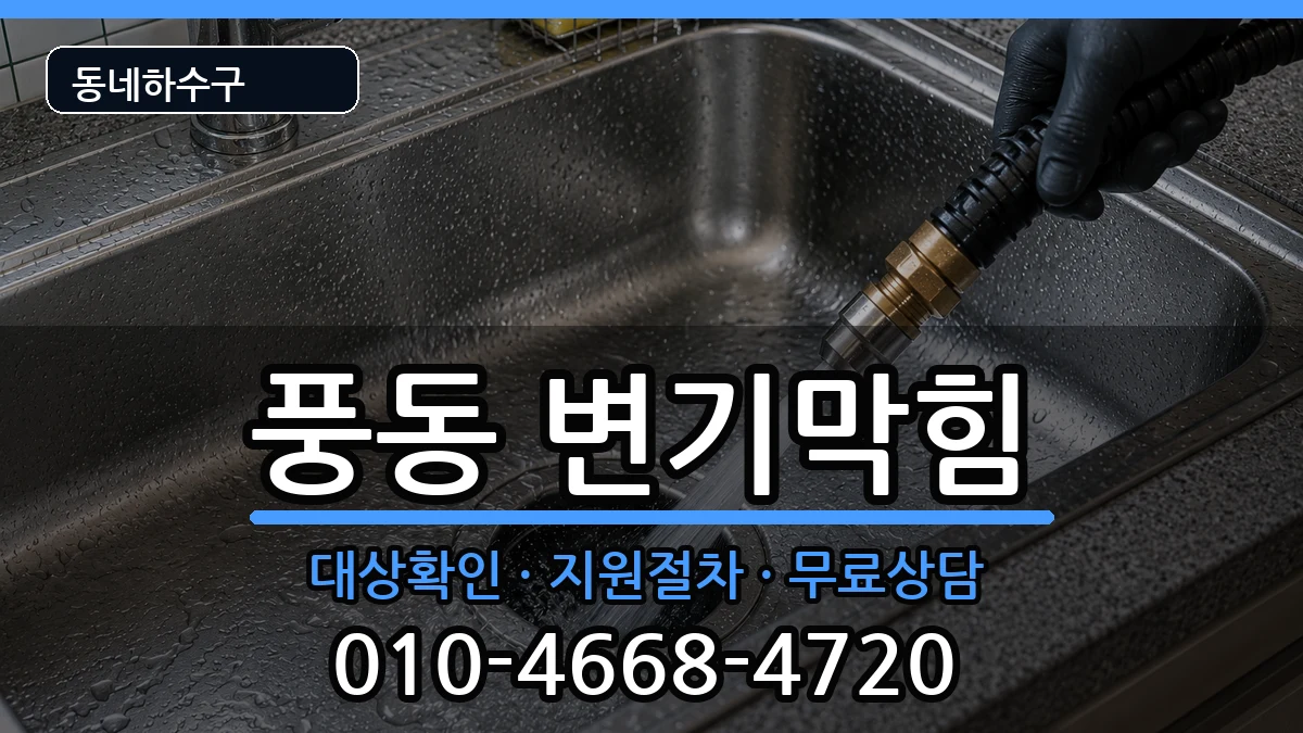 경기고양시일산동구풍동 변기막힘 경기고양시일산동구풍동 변기막힘 증상 처리 안내 이미지 1