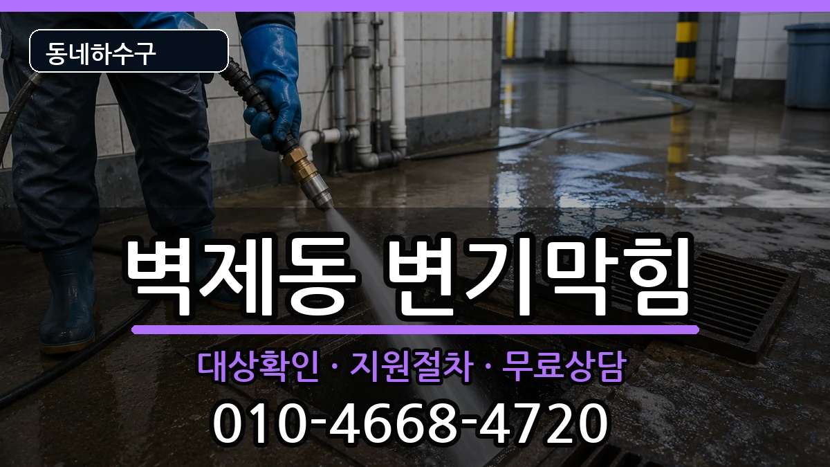 경기고양시덕양구벽제동 변기막힘 증상 처리 안내 이미지 2
