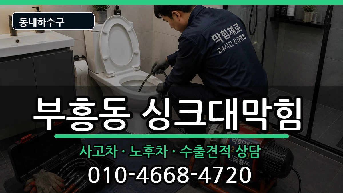 경기안양시동안구부흥동 싱크대막힘 경기안양시동안구부흥동 싱크대막힘 증상 처리 안내 이미지 3