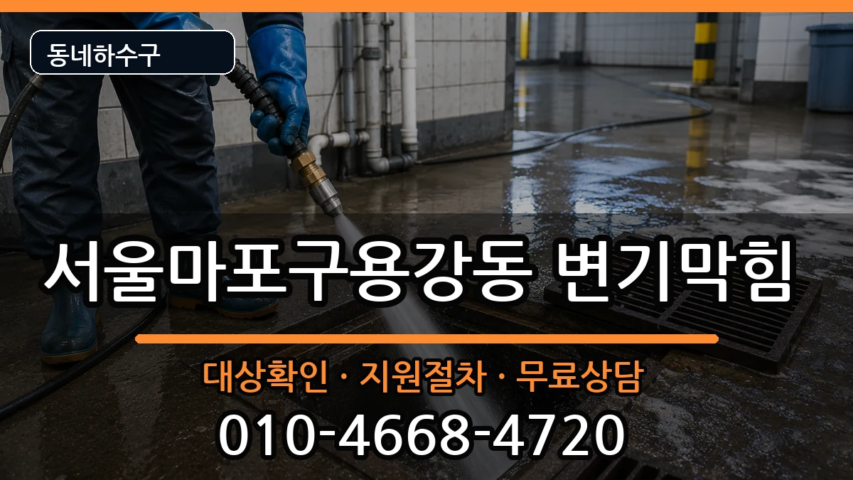 서울마포구용강동 변기막힘 서울마포구용강동 변기막힘 증상 처리 안내 이미지 3