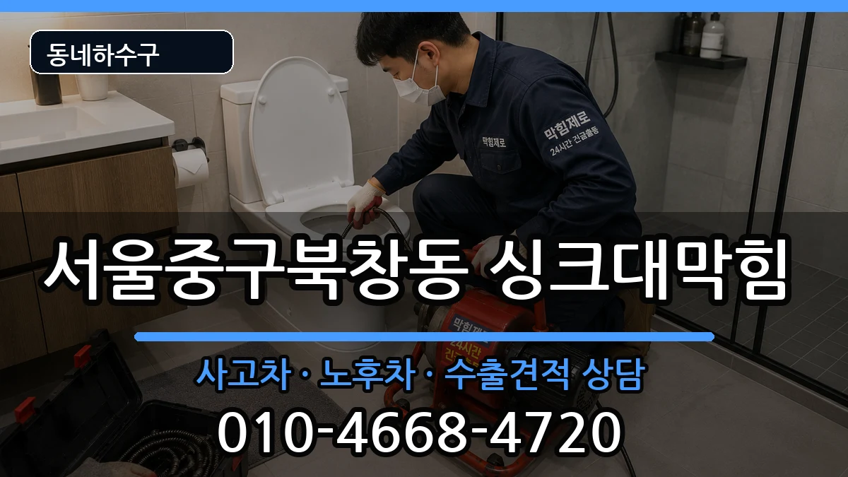 서울중구북창동 싱크대막힘 서울중구북창동 싱크대막힘 증상 처리 안내 이미지 3