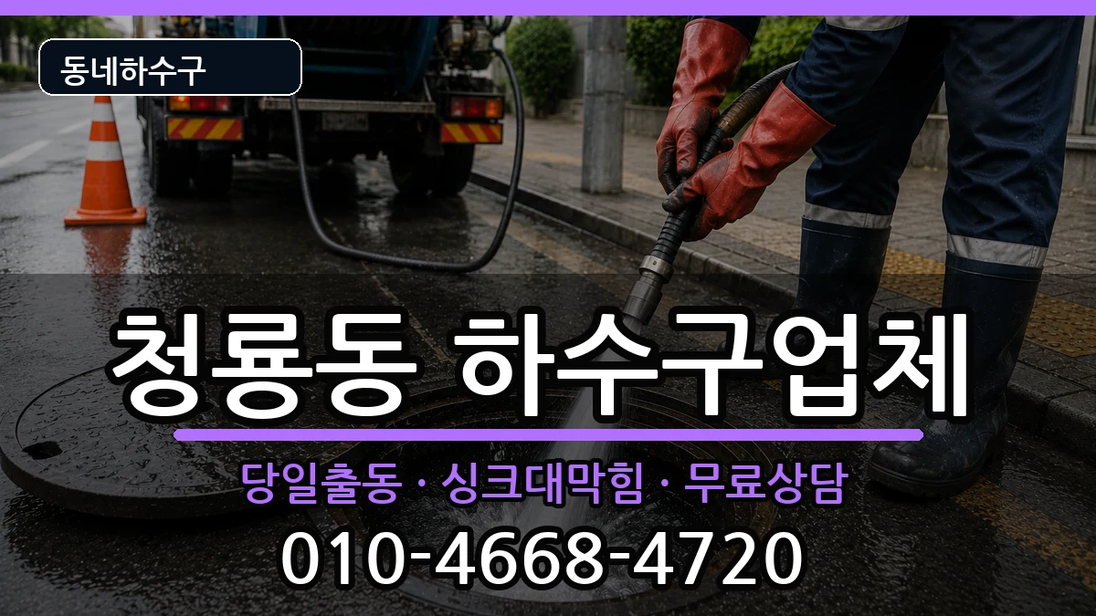 경기평택시청룡동 하수구막힘 경기평택시청룡동 하수구막힘 증상 처리 안내 이미지 3