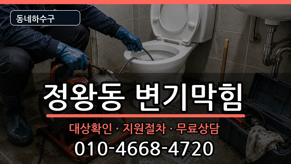 경기시흥시정왕동 변기막힘 경기시흥시정왕동 변기막힘 증상 처리 안내 이미지 3