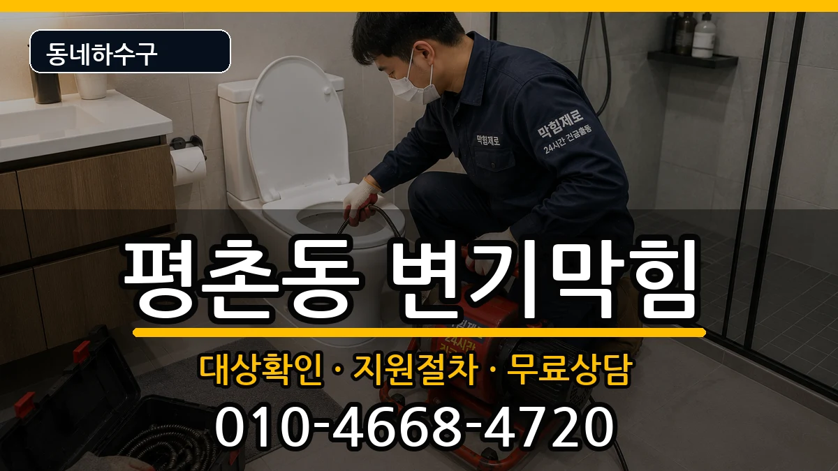 경기안양시동안구평촌동 변기막힘 경기안양시동안구평촌동 변기막힘 증상 처리 안내 이미지 2