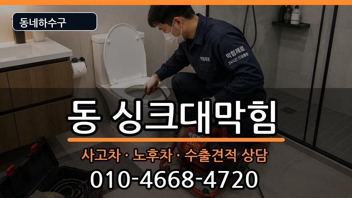 경기구리시동구동 싱크대막힘 경기구리시동구동 싱크대막힘 증상 처리 안내 이미지 3
