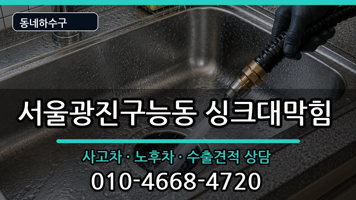 서울광진구능동 싱크대막힘 서울광진구능동 싱크대막힘 증상 처리 안내 이미지 3