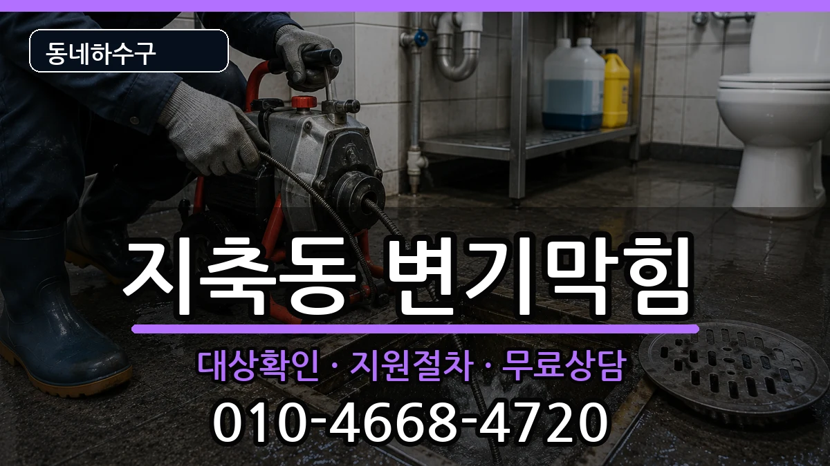 경기고양시덕양구지축동 변기막힘 경기고양시덕양구지축동 변기막힘 증상 처리 안내 이미지 1