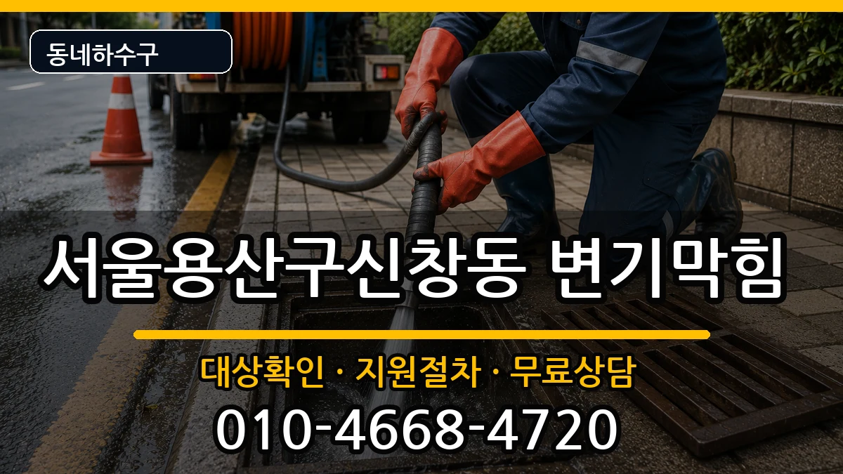 서울용산구신창동 변기막힘 서울용산구신창동 변기막힘 증상 처리 안내 이미지 3