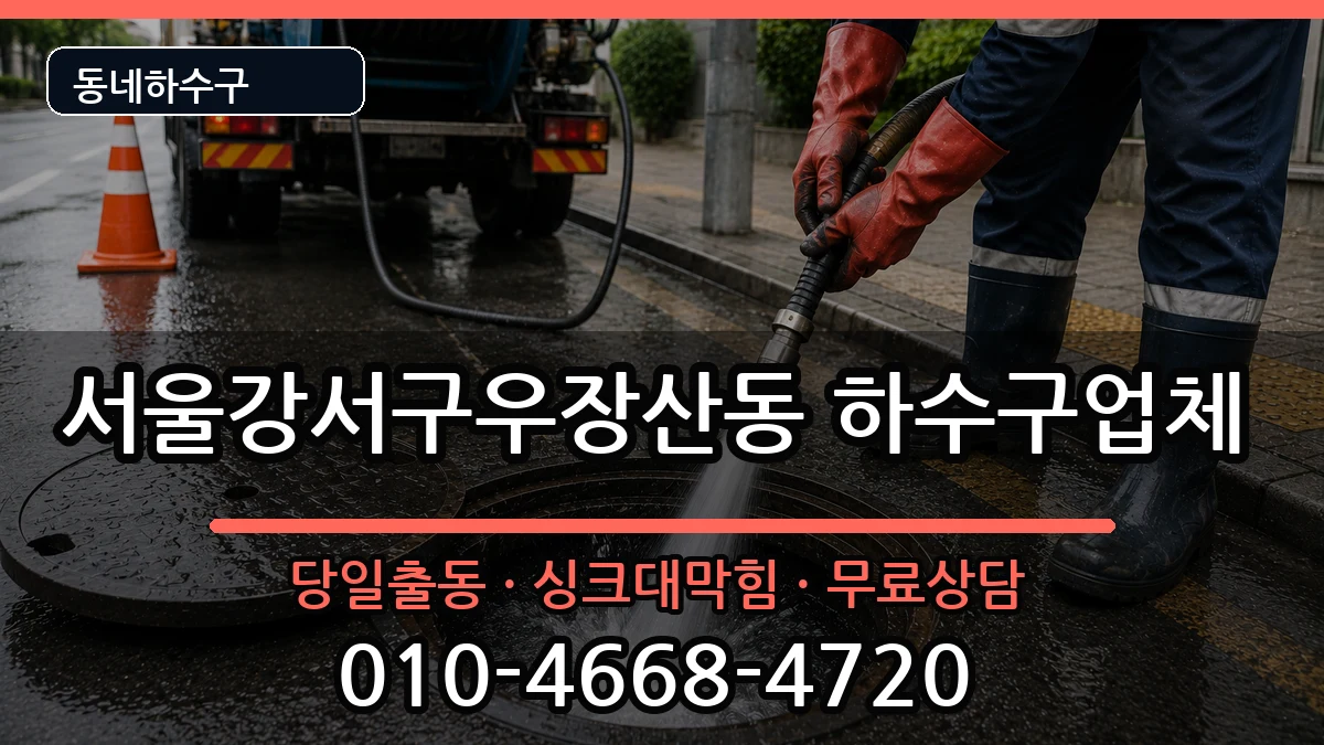 서울강서구우장산동 하수구막힘 서울강서구우장산동 하수구막힘 증상 처리 안내 이미지 3