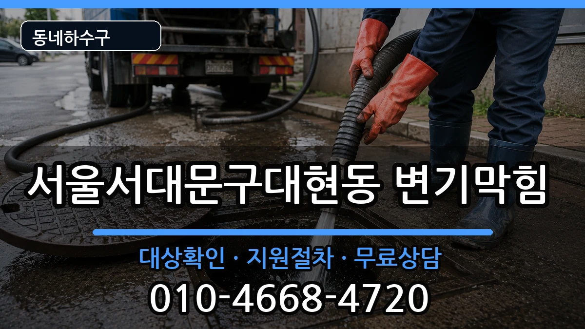 서울서대문구대현동 변기막힘 서울서대문구대현동 변기막힘 증상 처리 안내 이미지 3