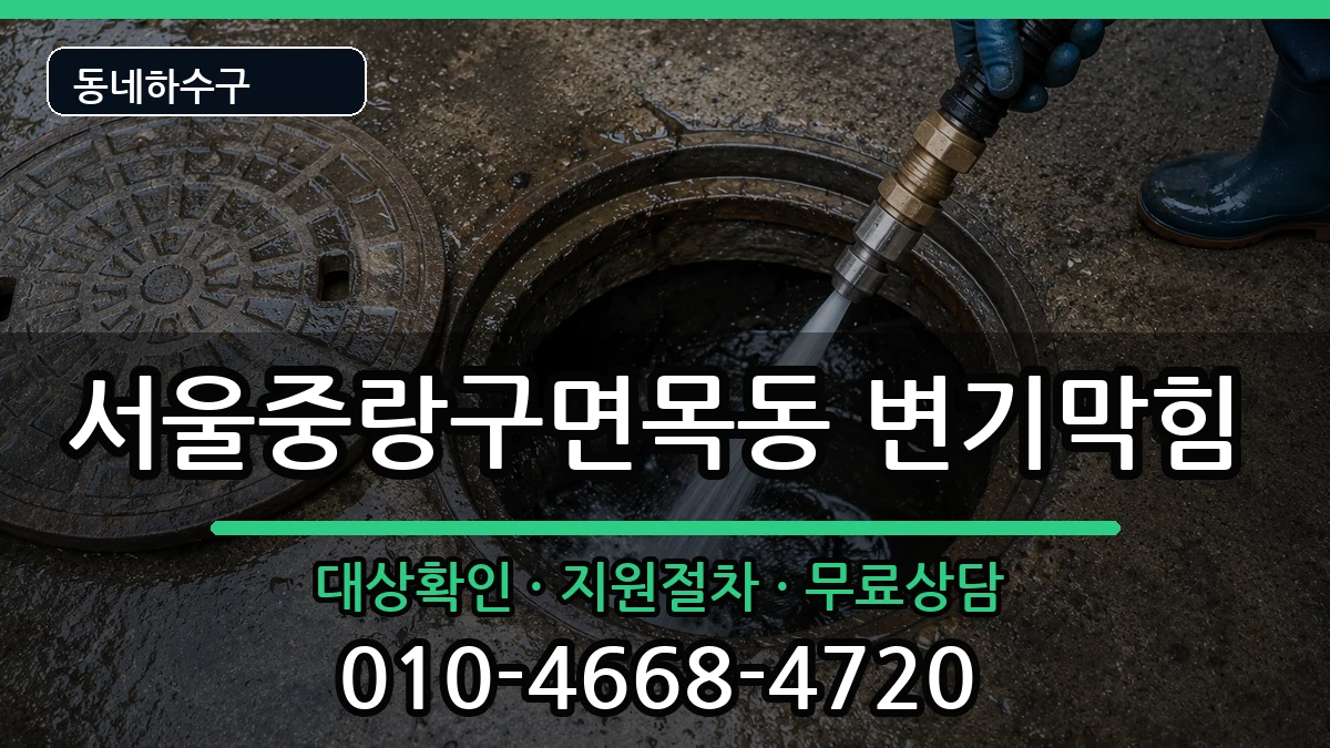 서울중랑구면목동 변기막힘 서울중랑구면목동 변기막힘 증상 처리 안내 이미지 2