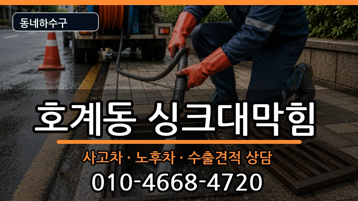 경기안양시동안구호계동 싱크대막힘 경기안양시동안구호계동 싱크대막힘 증상 처리 안내 이미지 3