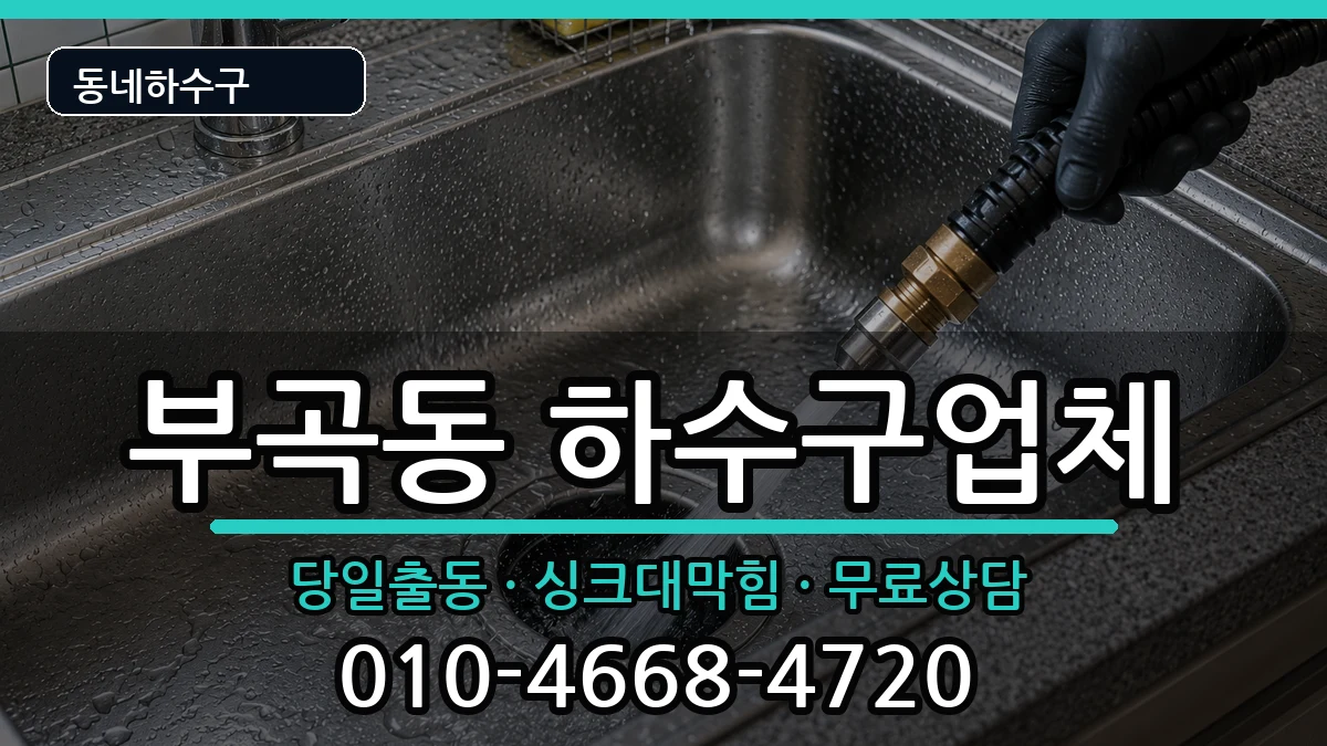 경기군포시부곡동 하수구막힘 경기군포시부곡동 하수구막힘 증상 처리 안내 이미지 3