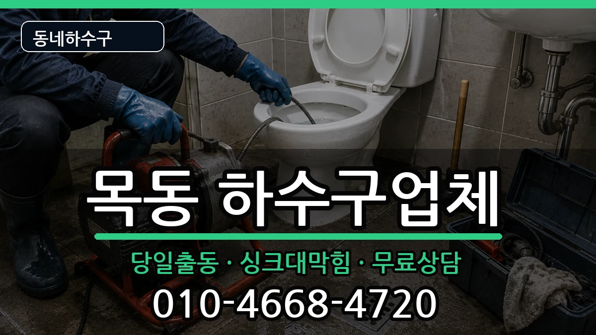 경기광주시목동 하수구막힘 경기광주시목동 하수구막힘 증상 처리 안내 이미지 3