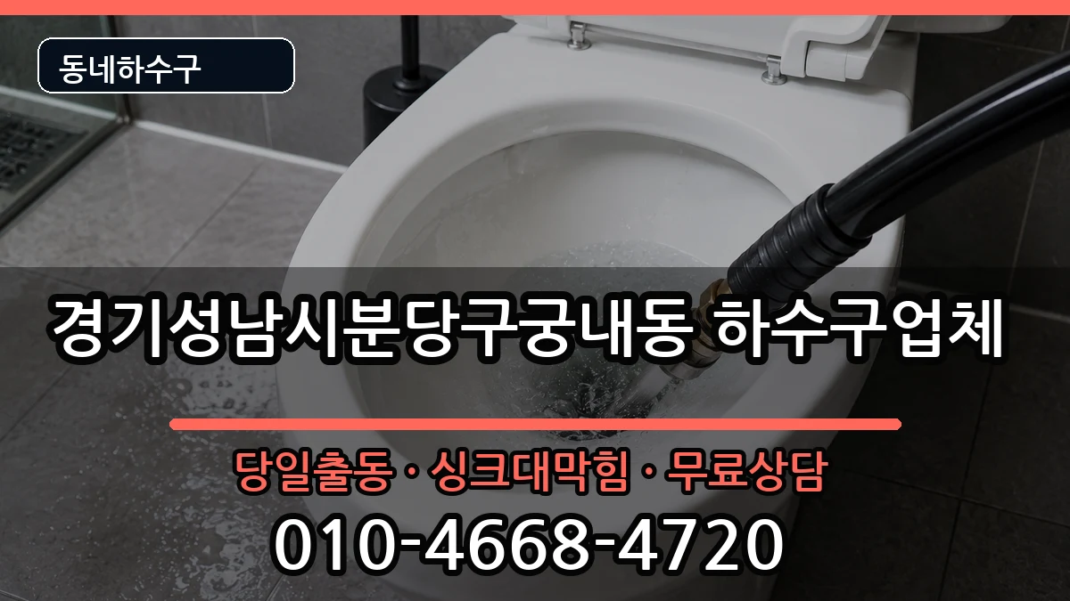 경기성남시분당구궁내동 하수구막힘 경기성남시분당구궁내동 하수구막힘 증상 처리 안내 이미지 1