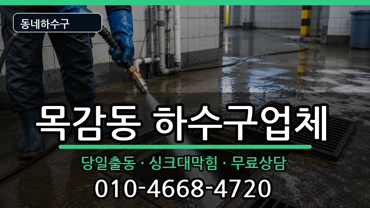 경기시흥시목감동 하수구막힘 경기시흥시목감동 하수구막힘 증상 처리 안내 이미지 1