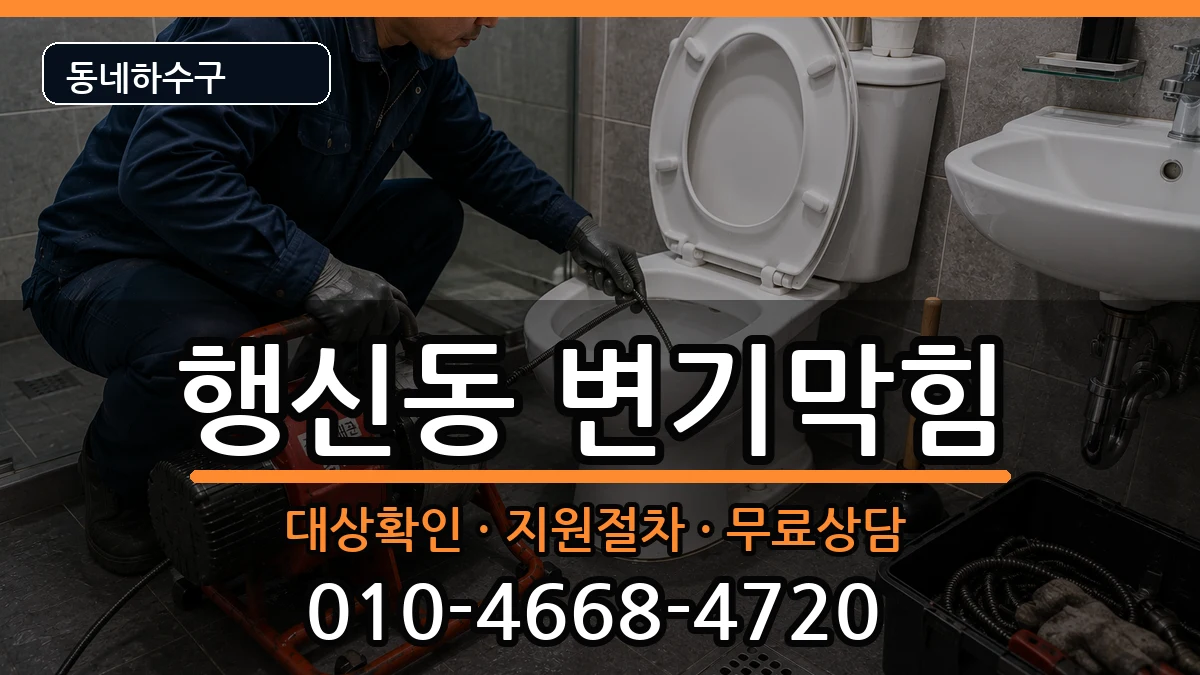 경기고양시덕양구행신동 변기막힘 경기고양시덕양구행신동 변기막힘 증상 처리 안내 이미지 2
