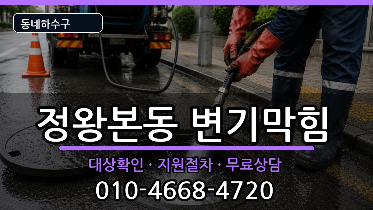 경기시흥시정왕본동 변기막힘 경기시흥시정왕본동 변기막힘 증상 처리 안내 이미지 1