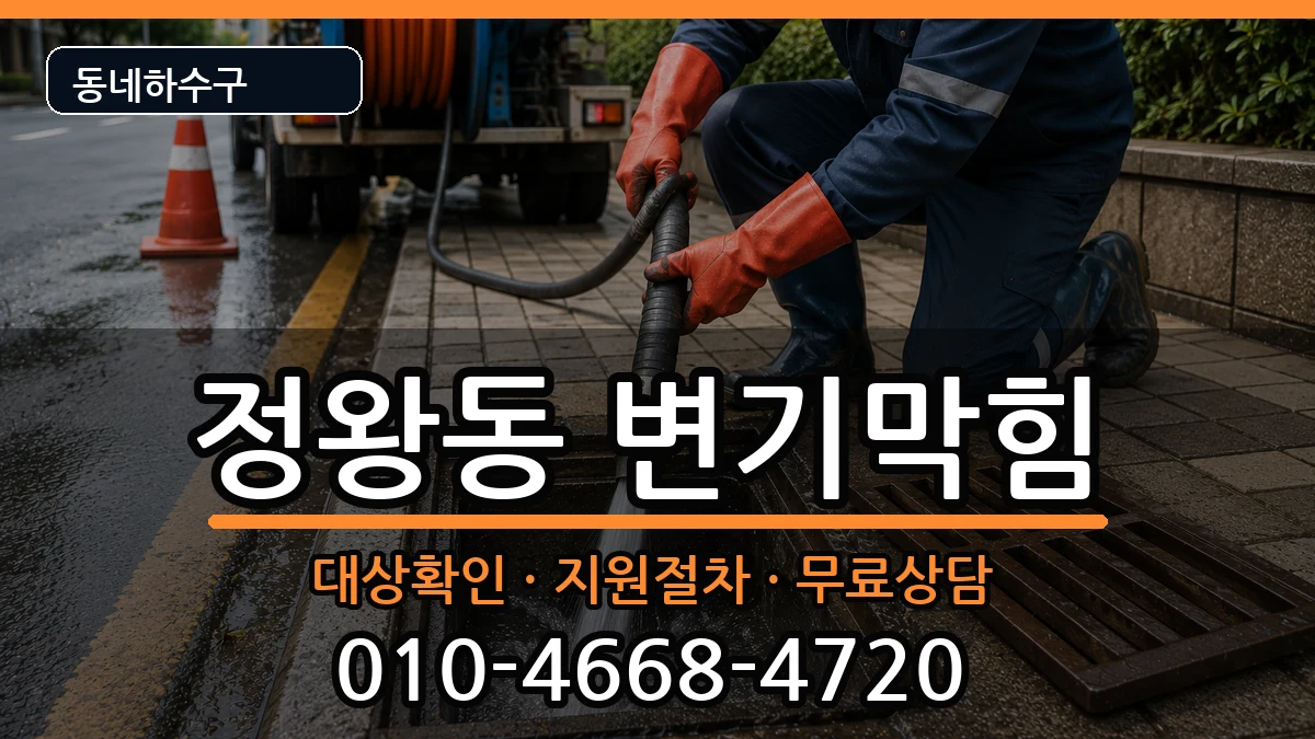 경기시흥시정왕동 변기막힘 경기시흥시정왕동 변기막힘 증상 처리 안내 이미지 1