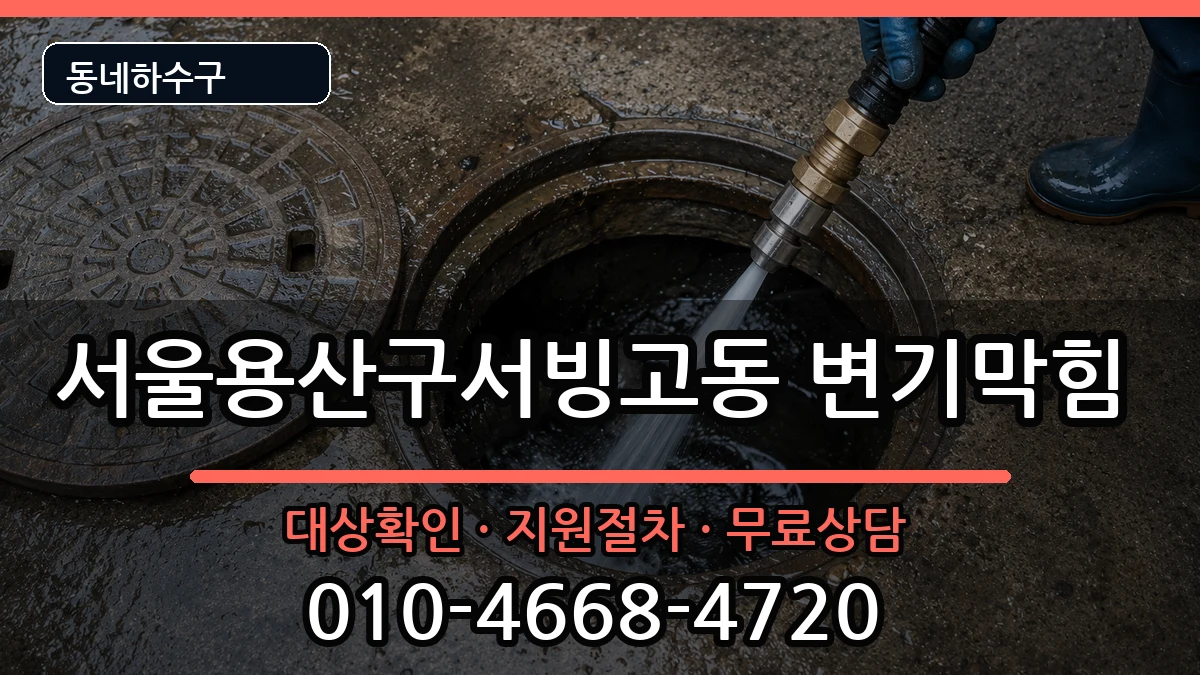 서울용산구서빙고동 변기막힘 서울용산구서빙고동 변기막힘 증상 처리 안내 이미지 3