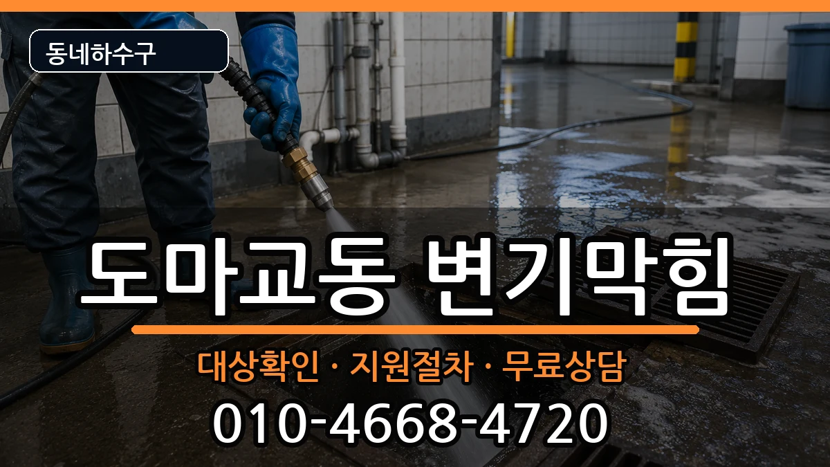 경기군포시도마교동 변기막힘 경기군포시도마교동 변기막힘 증상 처리 안내 이미지 3