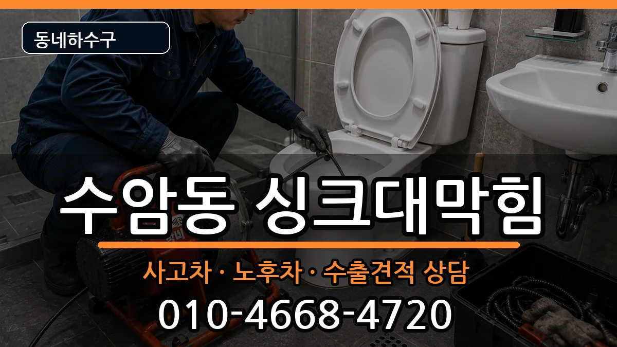 경기안산시상록구수암동 싱크대막힘 경기안산시상록구수암동 싱크대막힘 증상 처리 안내 이미지 1