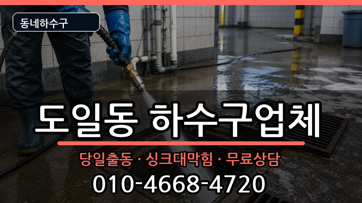 경기평택시도일동 하수구막힘 경기평택시도일동 하수구막힘 증상 처리 안내 이미지 1