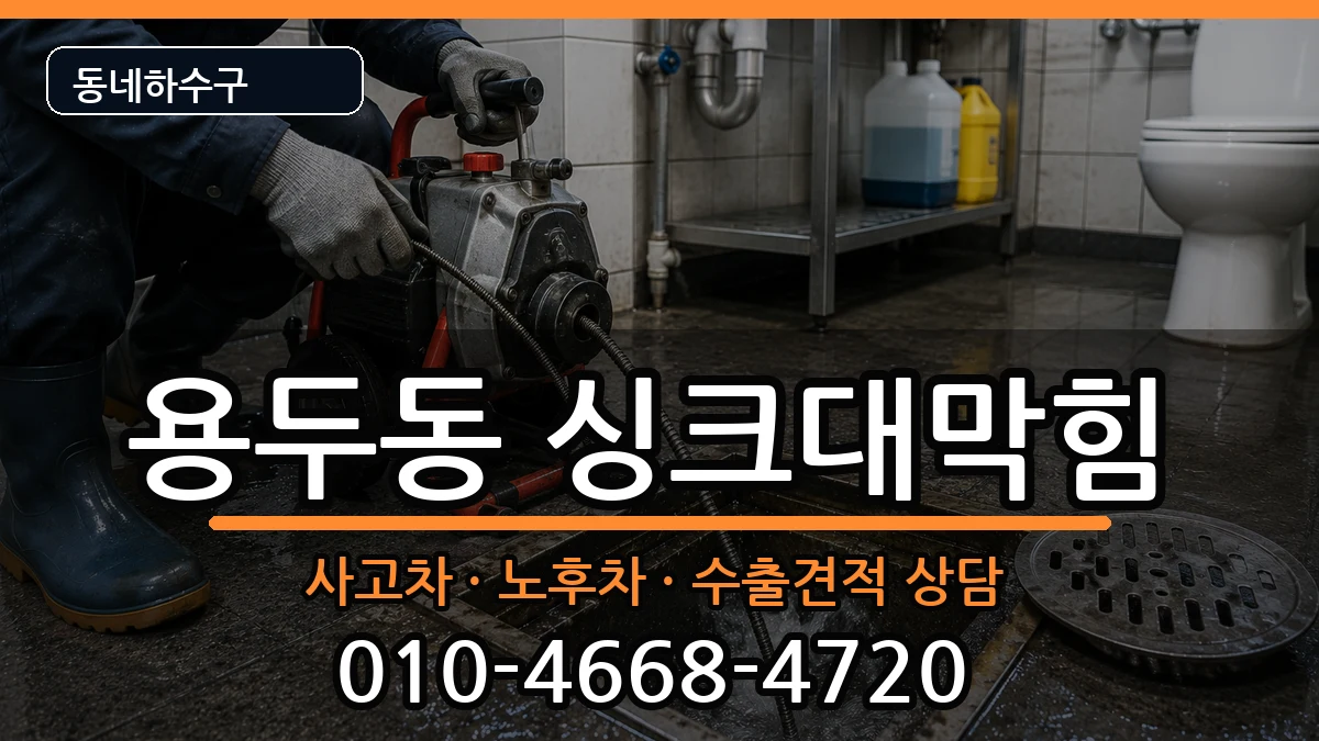 경기고양시덕양구용두동  싱크대막힘 정보형