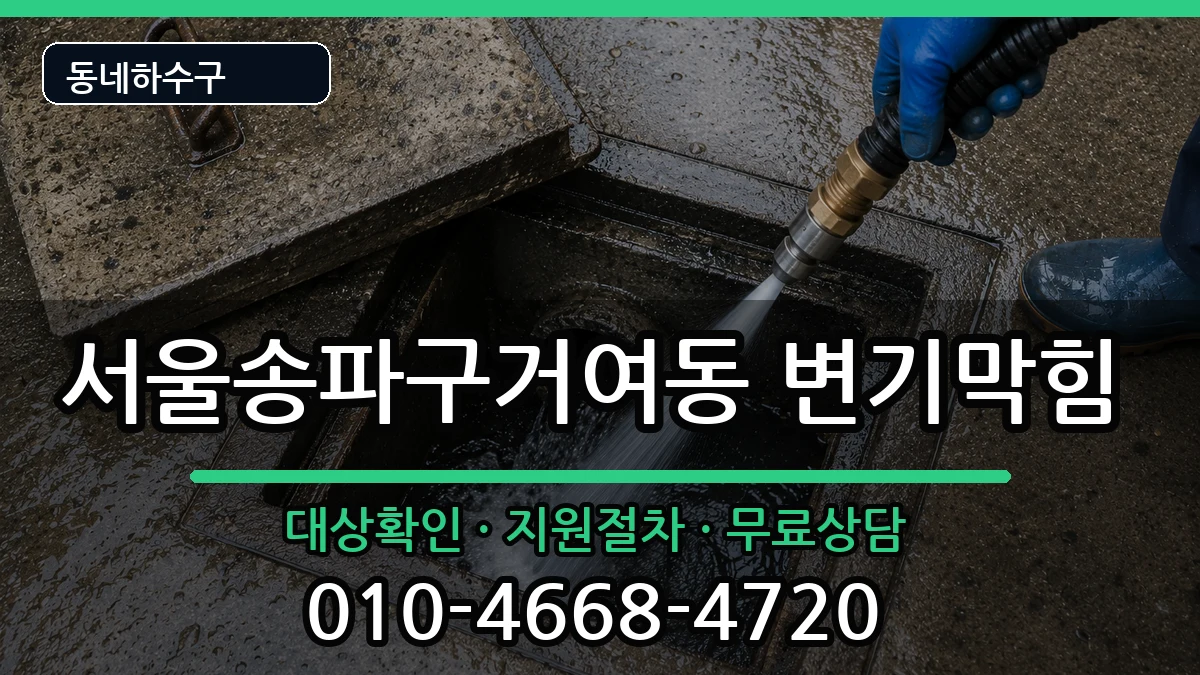 서울송파구거여동 변기막힘 서울송파구거여동 변기막힘 증상 처리 안내 이미지 1