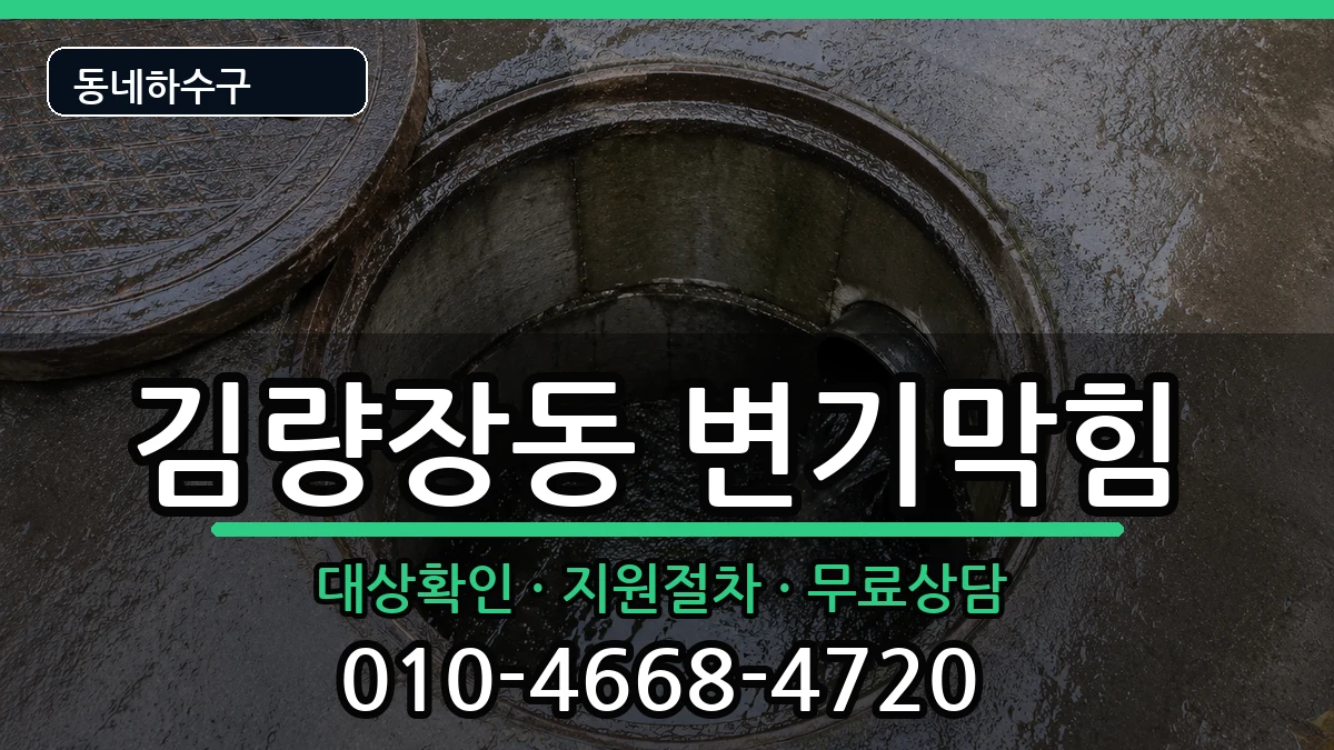 경기용인시처인구김량장동  변기막힘 FAQ형