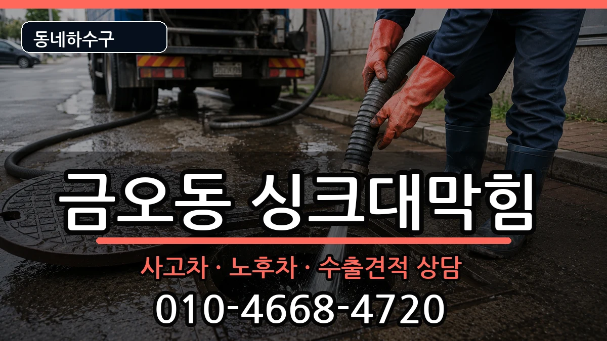 경기의정부시금오동 싱크대막힘 경기의정부시금오동 싱크대막힘 증상 처리 안내 이미지 2