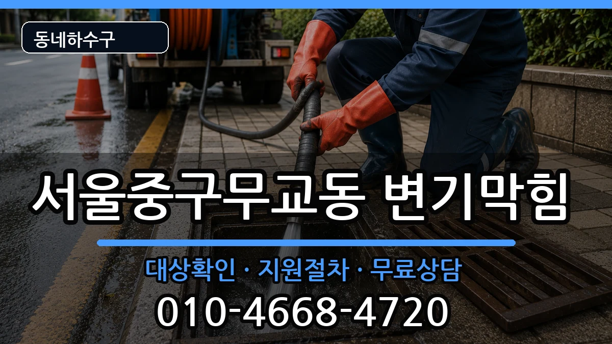 서울중구무교동 변기막힘 서울중구무교동 변기막힘 증상 처리 안내 이미지 3