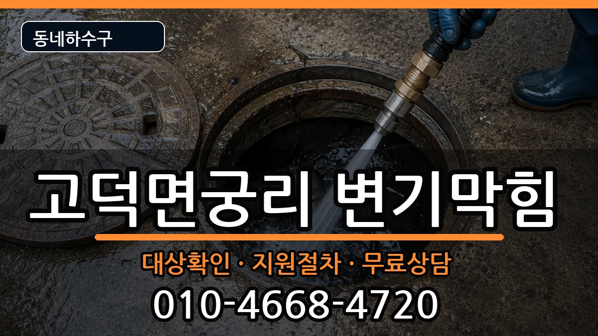 경기평택시고덕면궁리 변기막힘 경기평택시고덕면궁리 변기막힘 증상 처리 안내 이미지 3