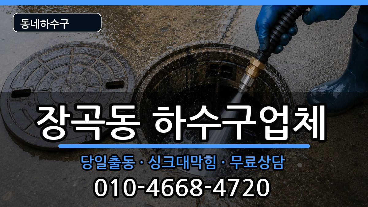 경기시흥시장곡동 하수구막힘 경기시흥시장곡동 하수구막힘 증상 처리 안내 이미지 1