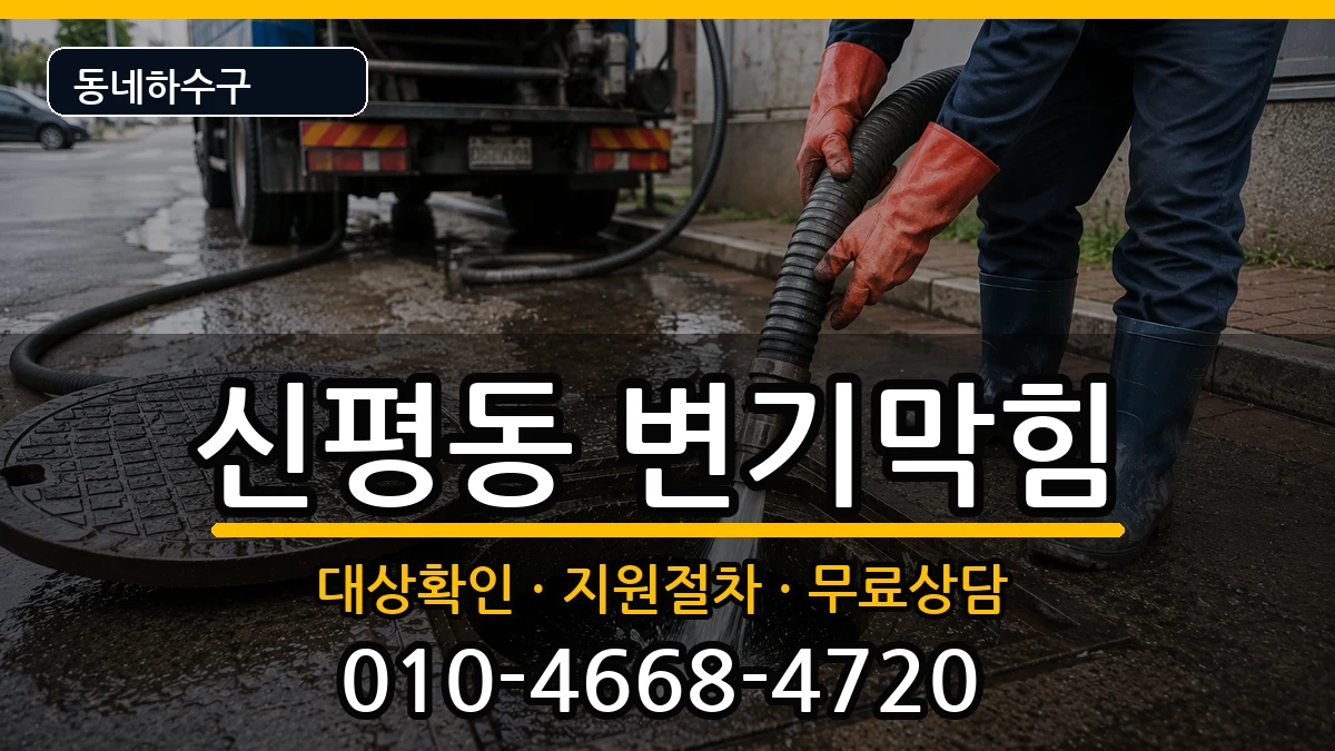 경기고양시덕양구신평동 변기막힘 증상 처리 안내 이미지 1