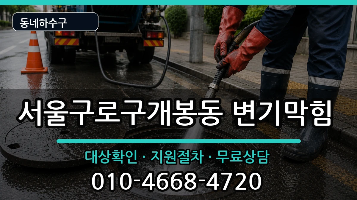 서울구로구개봉동 변기막힘 서울구로구개봉동 변기막힘 증상 처리 안내 이미지 3