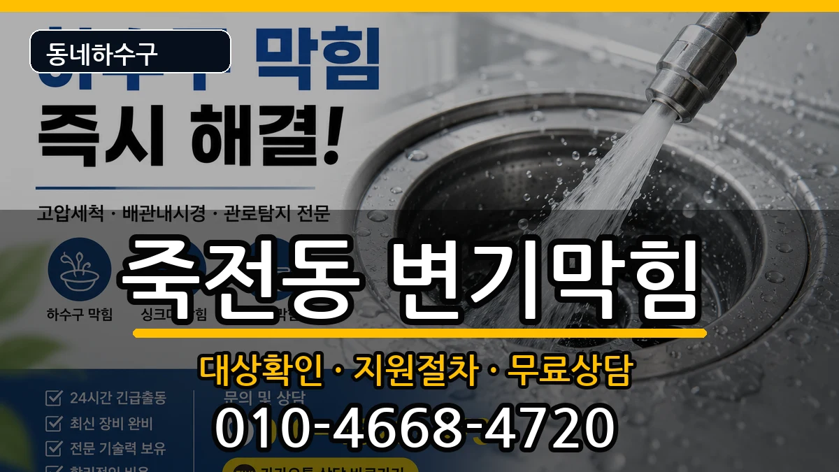 경기용인시수지구죽전동 변기막힘 경기용인시수지구죽전동 변기막힘 증상 처리 안내 이미지 3
