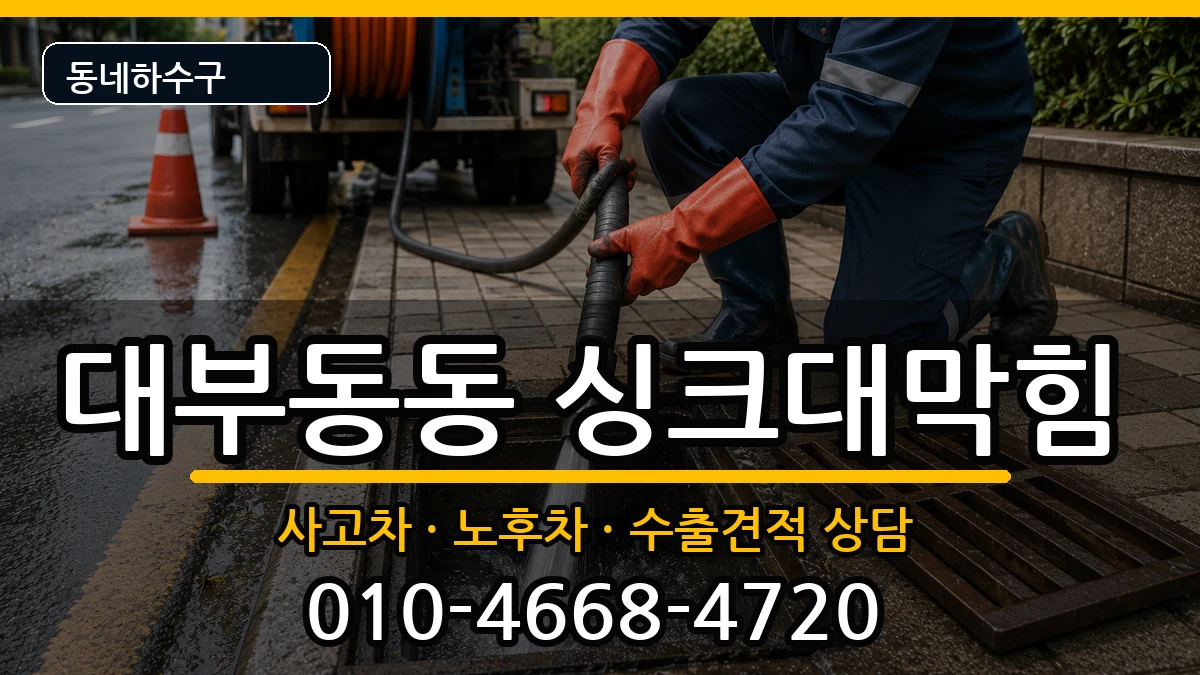 경기안산시단원구대부동동 싱크대막힘 경기안산시단원구대부동동 싱크대막힘 증상 처리 안내 이미지 1