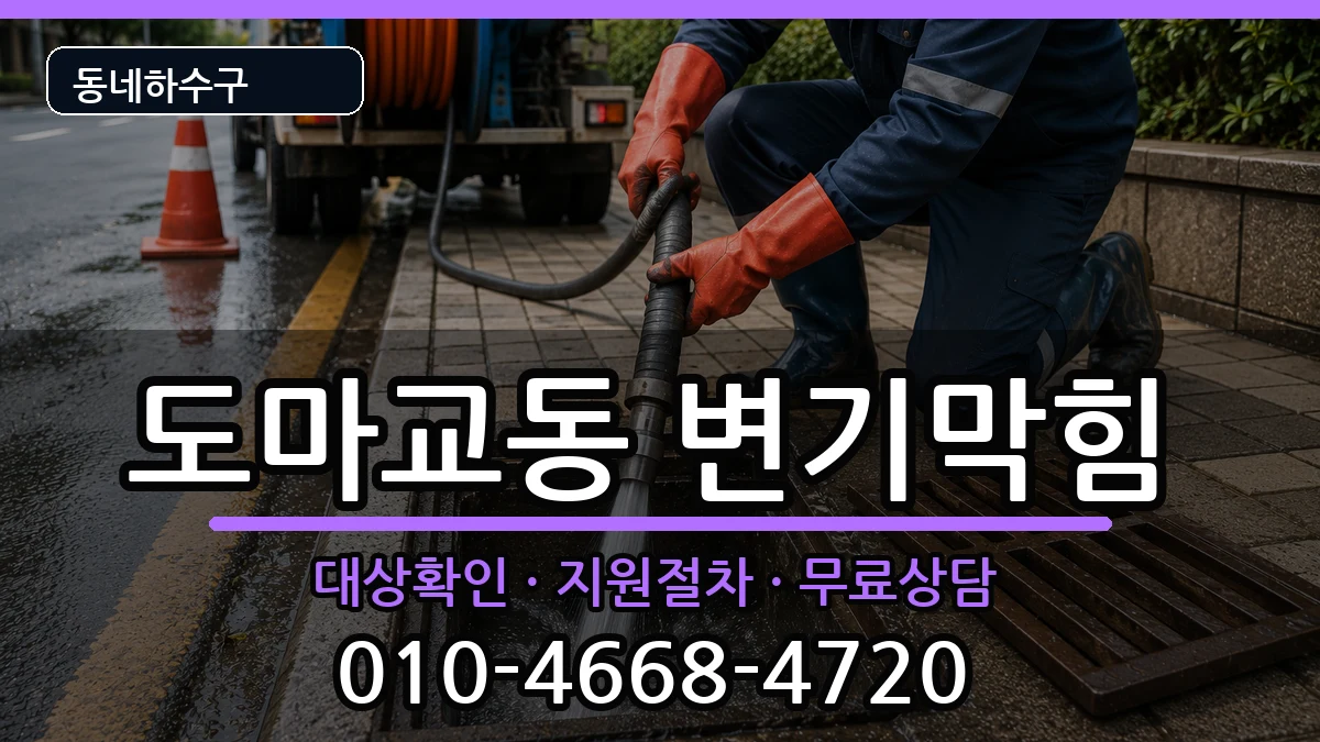경기군포시도마교동 변기막힘 경기군포시도마교동 변기막힘 증상 처리 안내 이미지 2