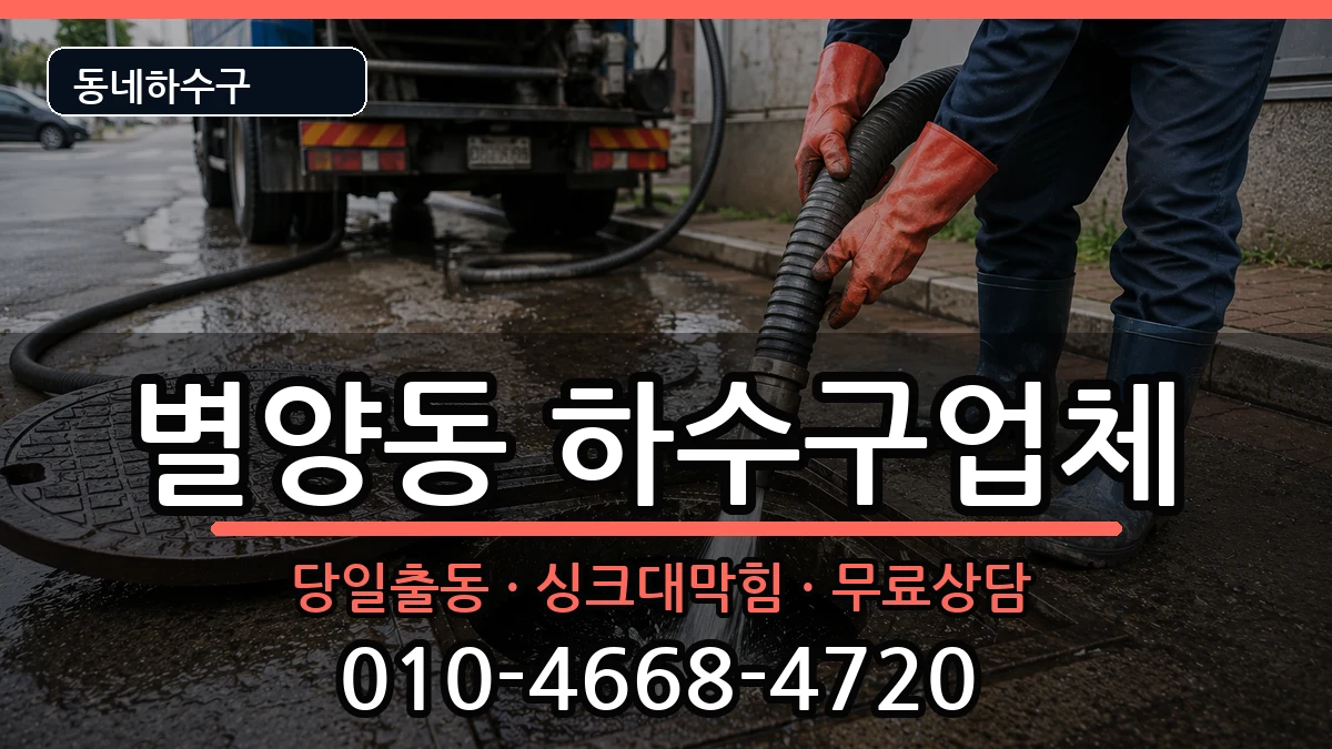 경기과천시별양동 하수구막힘 경기과천시별양동 하수구막힘 증상 처리 안내 이미지 2