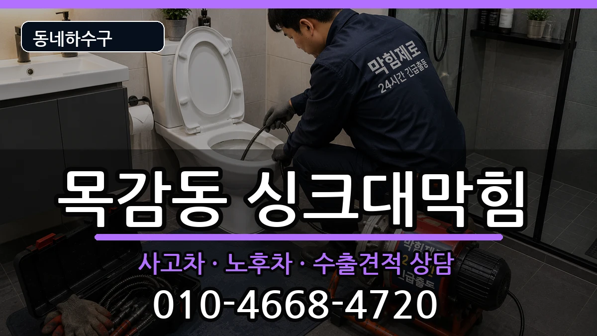경기시흥시목감동 싱크대막힘 경기시흥시목감동 싱크대막힘 증상 처리 안내 이미지 3