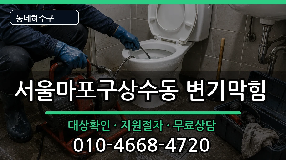 서울마포구상수동 변기막힘 서울마포구상수동 변기막힘 증상 처리 안내 이미지 1