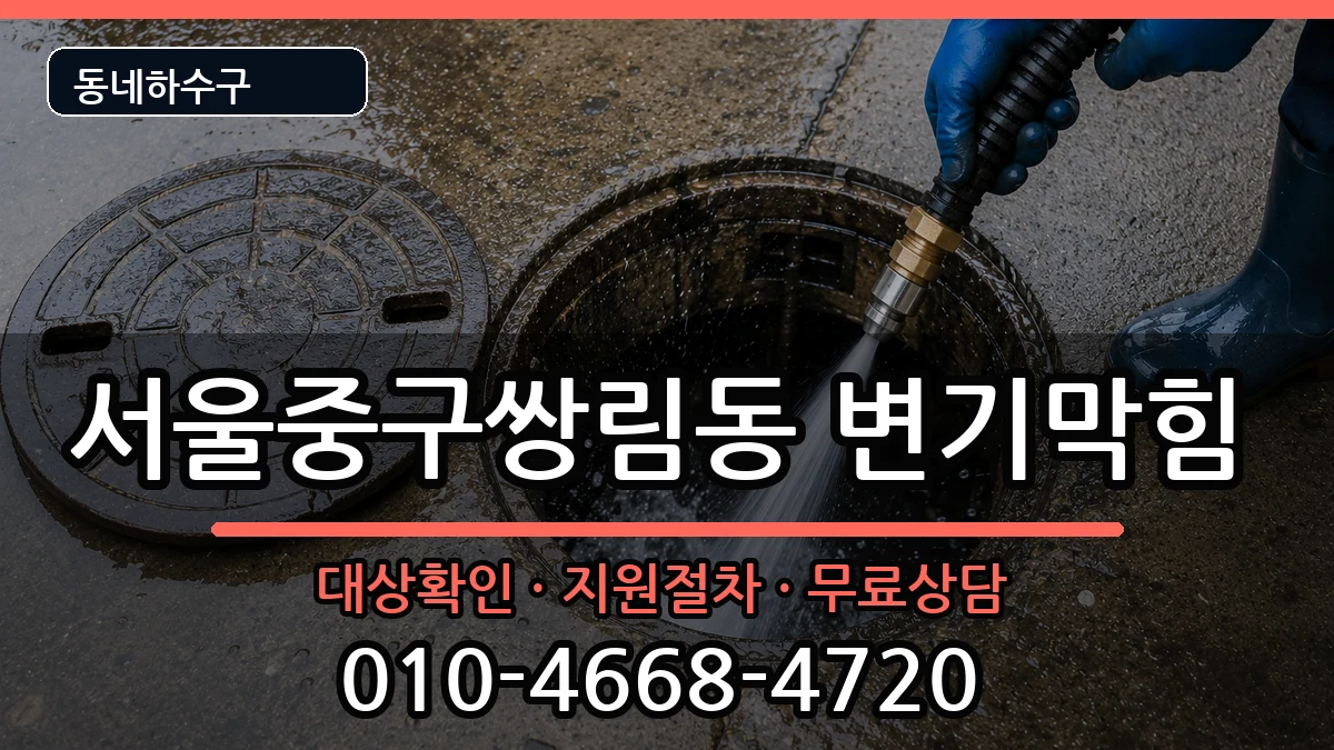 서울중구쌍림동 변기막힘 서울중구쌍림동 변기막힘 증상 처리 안내 이미지 2