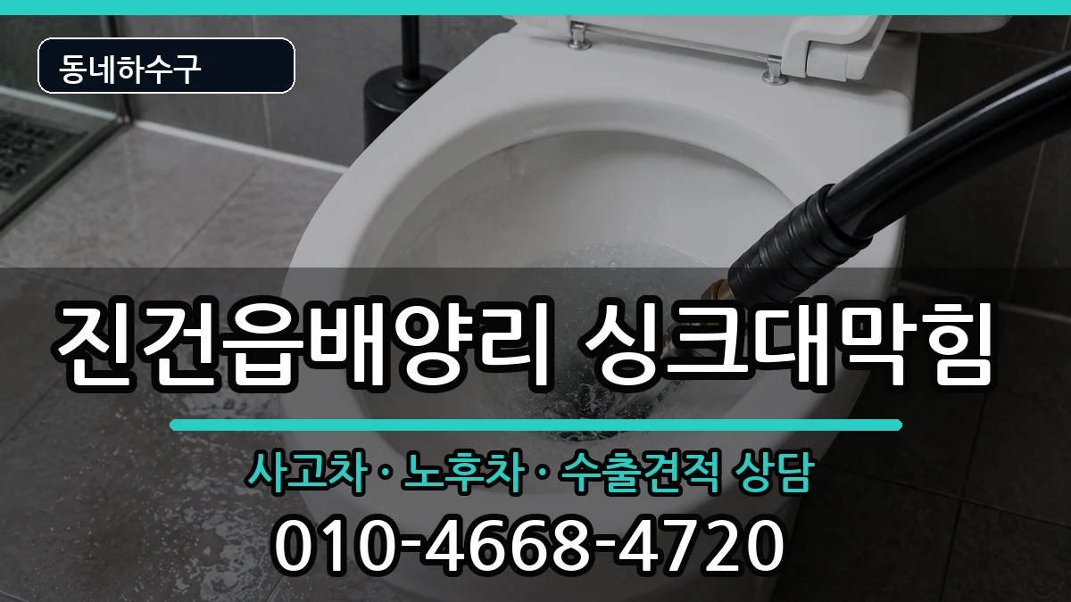 경기남양주시진건읍배양리 싱크대막힘 경기남양주시진건읍배양리 싱크대막힘 증상 처리 안내 이미지 2