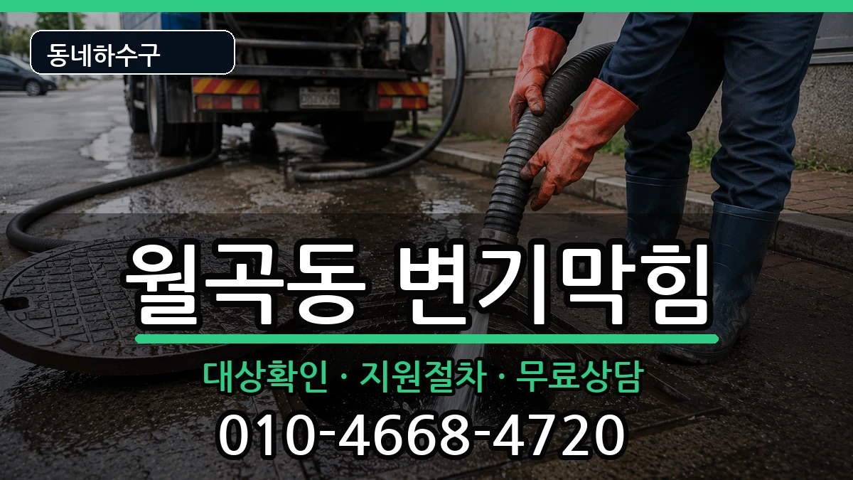 경기평택시월곡동  변기막힘 정보형