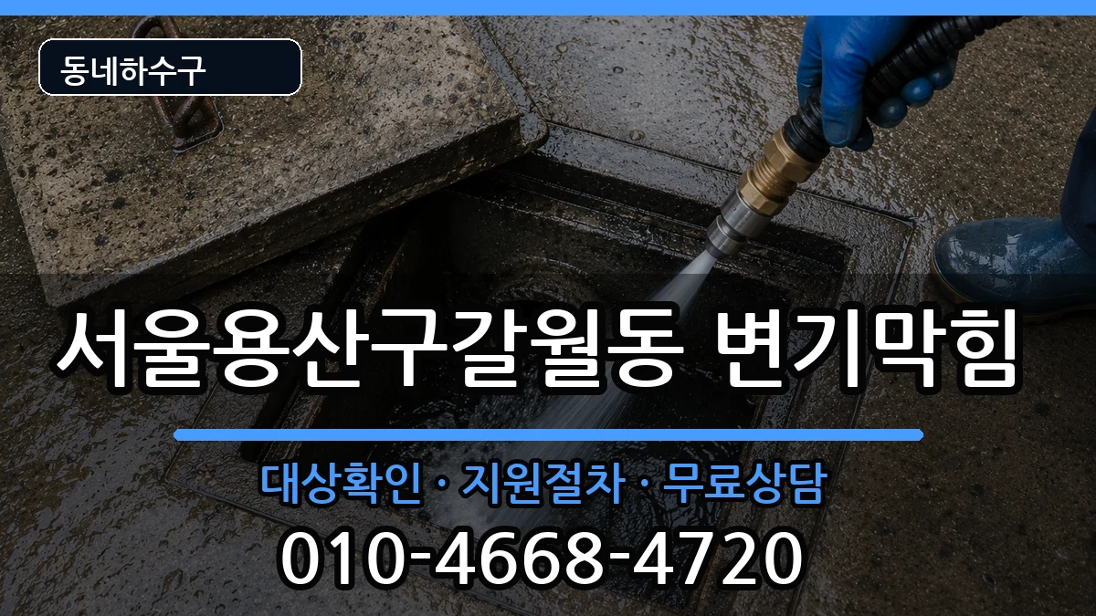 서울용산구갈월동 변기막힘 서울용산구갈월동 변기막힘 증상 처리 안내 이미지 2