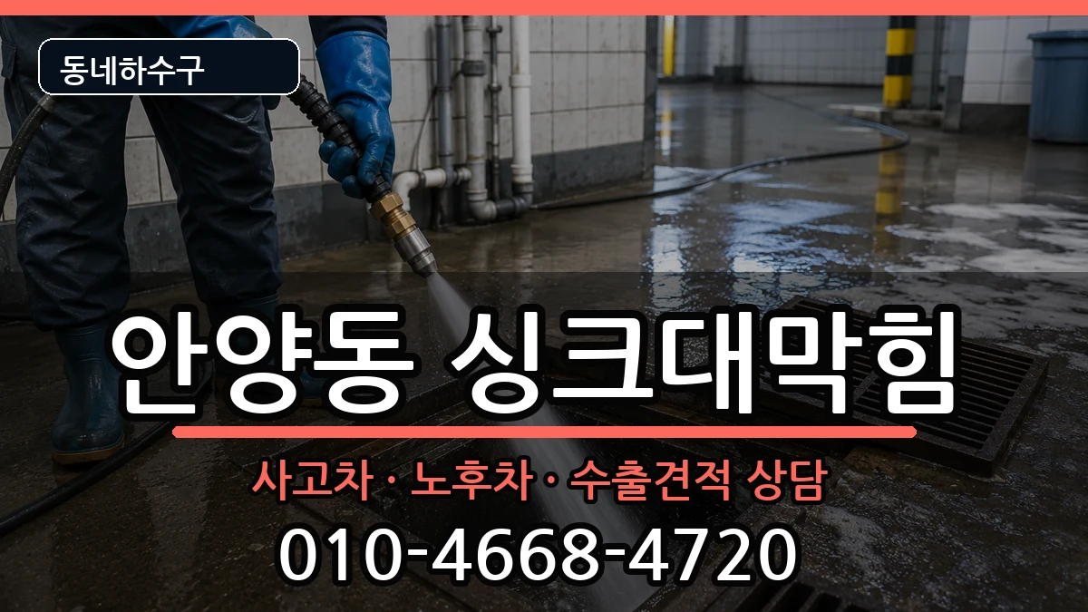 경기안양시만안구안양동 싱크대막힘 경기안양시만안구안양동 싱크대막힘 증상 처리 안내 이미지 2