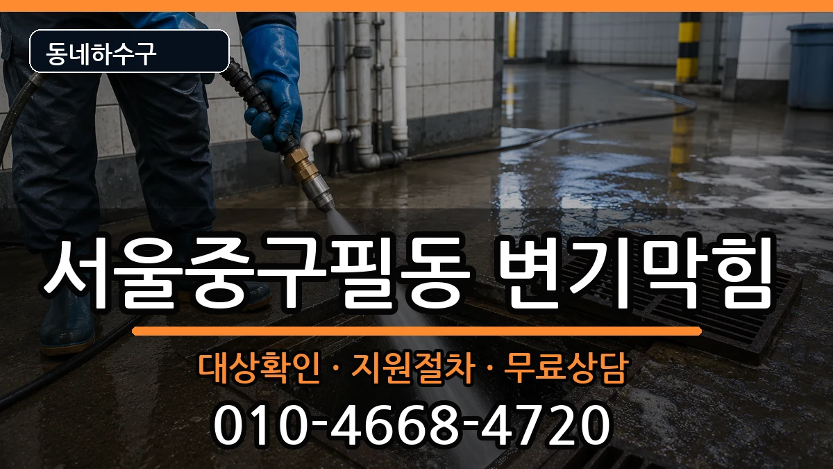 서울중구필동 변기막힘 서울중구필동 변기막힘 증상 처리 안내 이미지 1