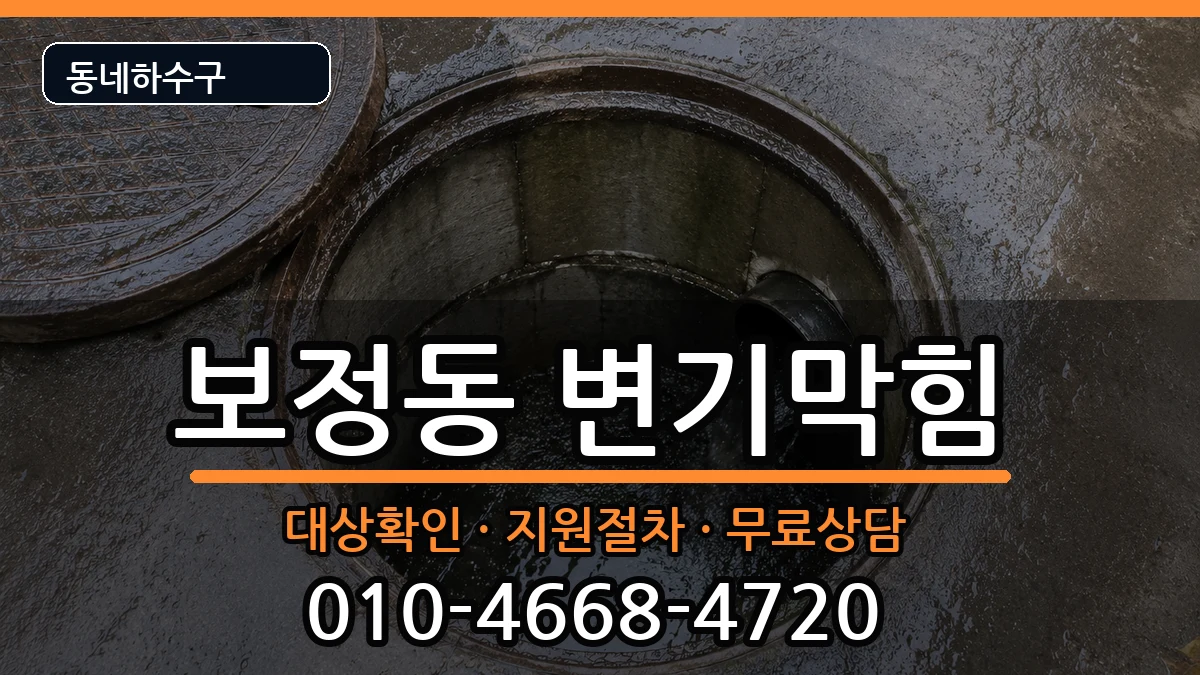 경기용인시기흥구보정동 변기막힘 경기용인시기흥구보정동 변기막힘 증상 처리 안내 이미지 2