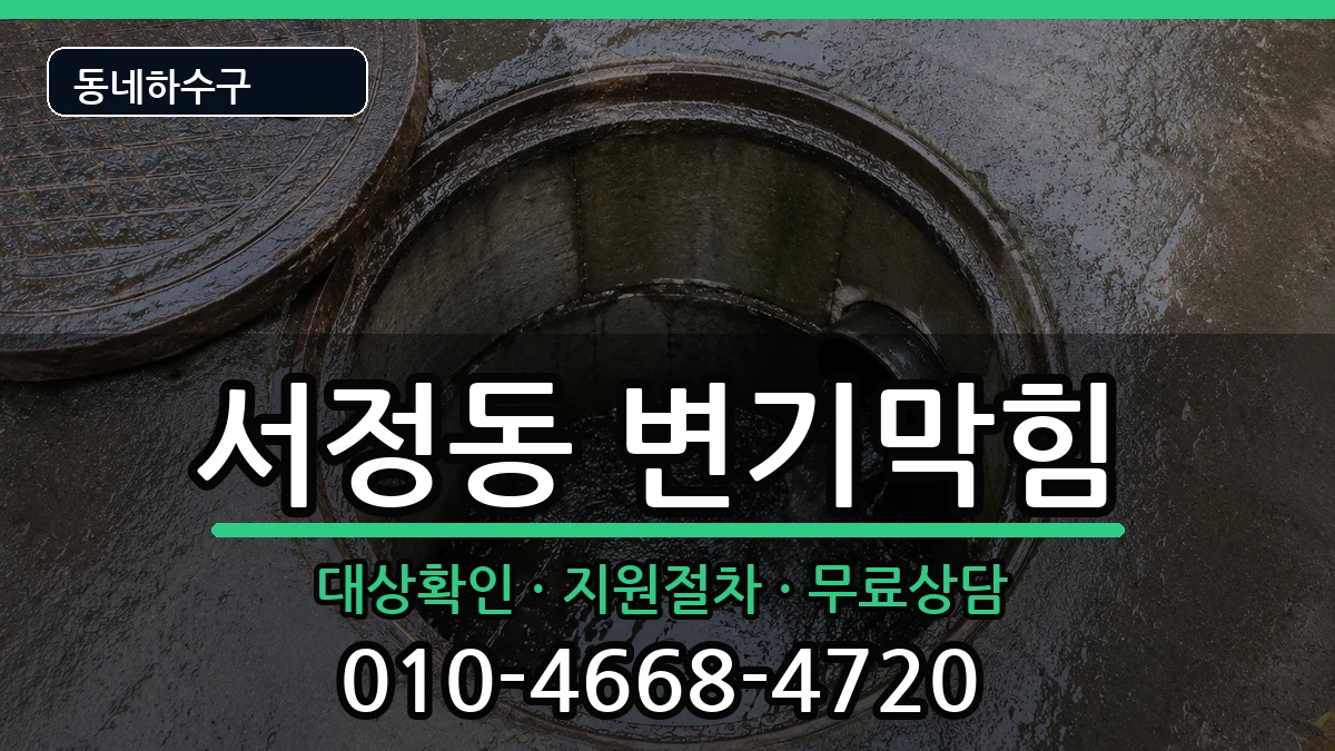 경기평택시서정동  변기막힘 FAQ형
